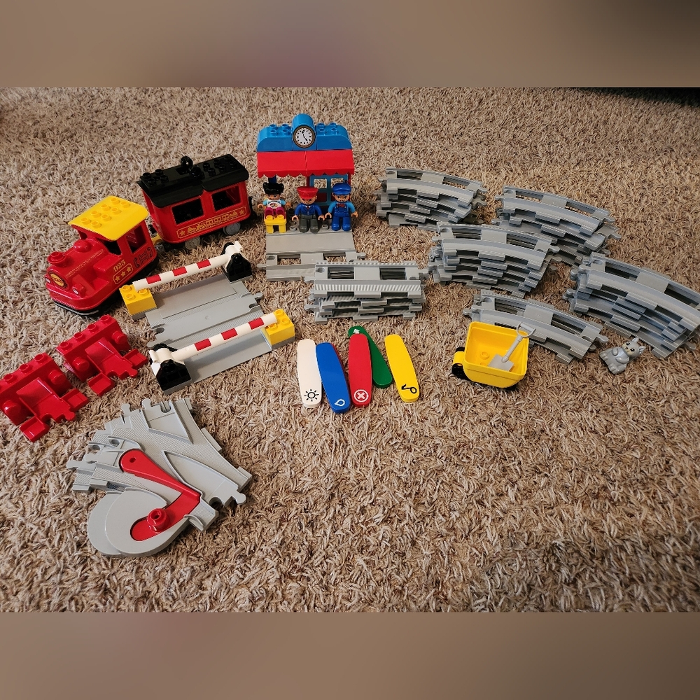 Lego Duplo Steam Train Set Plus Expansion